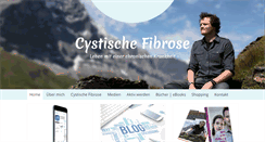 Desktop Screenshot of cystischefibrose.net