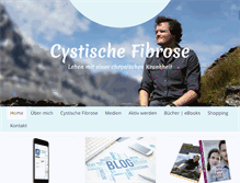 Tablet Screenshot of cystischefibrose.net